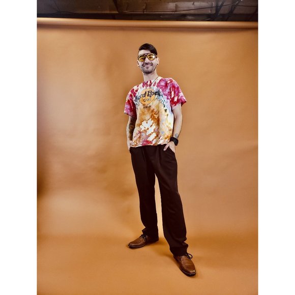 Brown High Waited Tapered Vintage Trousers - Picture 8 of 10